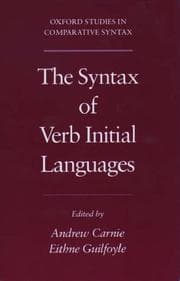 Tapa de Syntax of Verb Initial Languages
