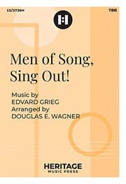 Tapa de Men of Song, Sing Out!