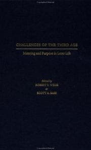 Tapa de Challenges of the third age