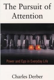 Tapa de The pursuit of attention