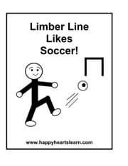 Tapa de Limber Line Likes Soccer!