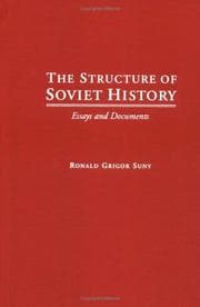Tapa de The structure of Soviet history