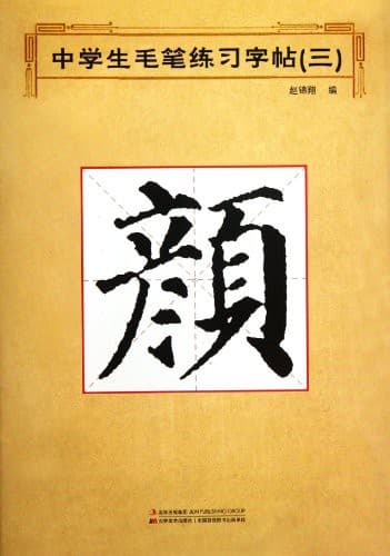 Tapa de Brush Exercise Copybook for Middle School Students