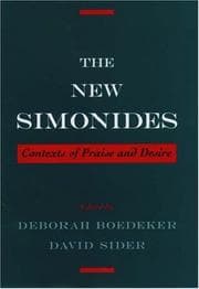 Tapa de The new Simonides