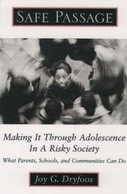 Tapa de Safe Passage: Making It through Adolescence in a Risky Society