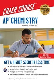 Tapa de AP® Chemistry Crash Course, Book + Online