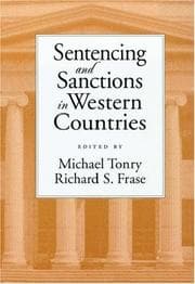 Tapa de Sentencing and sanctions in western countries