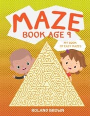 Tapa de Maze book age 9