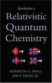 Tapa de Introduction to Relativistic Quantum Chemistry