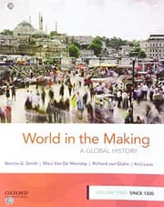 Tapa de World in the Making : A Global History, Volume Two