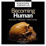 Tapa de Becoming Human Lib/E