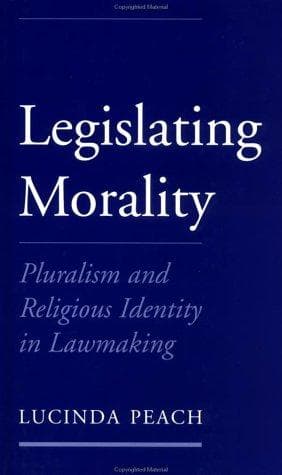 Tapa de Legislating morality