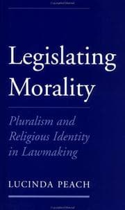 Tapa de Legislating morality