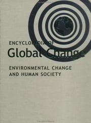 Tapa de Encyclopedia of Global Change Vol. 2