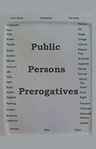 Tapa de Public Persons Prerogatives