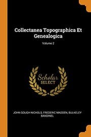 Tapa de Collectanea Topographica Et Genealogica; Volume 2