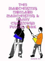 Tapa de The Manchester England Madchester & Baggy Crossword Puzzle Book