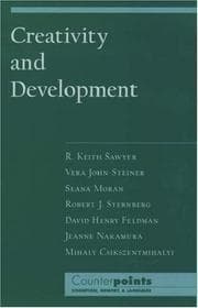 Tapa de Creativity and Development (Counterpoints (Oxford University Press).)