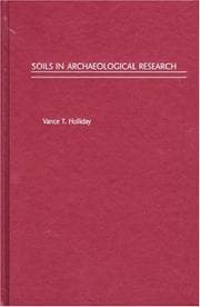 Tapa de Soils in archaeological research