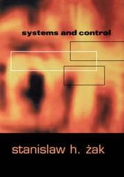 Tapa de Systems and Control (Engineering & Technology)