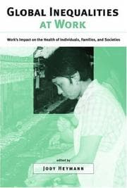 Tapa de Global Inequalities at Work