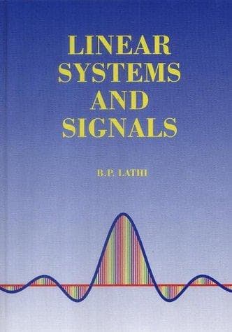 Tapa de Linear systems and signals