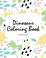 Tapa de Dinosaur Coloring Book for Children