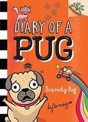 Tapa de Scaredy-Pug : A Branches Book