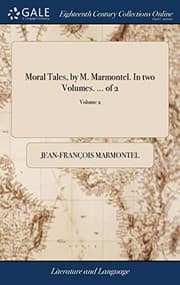 Tapa de Moral Tales, by M. Marmontel. In two Volumes. ... of 2; Volume 2
