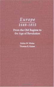 Tapa de Europe, 1648-1815