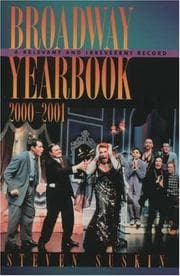 Tapa de Broadway Yearbook 2000-2001
