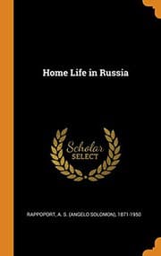 Tapa de Home Life in Russia