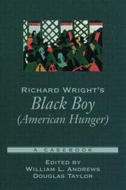 Tapa de Richard Wright's Black boy (American hunger)