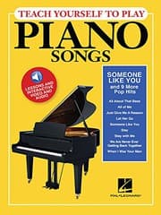 Tapa de Teach Yourself to Play Piano Songs