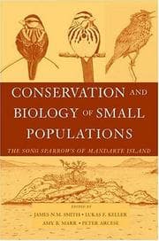 Tapa de Conservation and biology of small populations