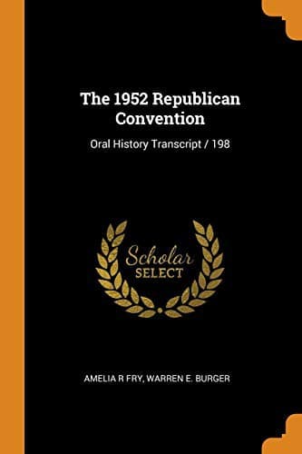 Tapa de The 1952 Republican Convention