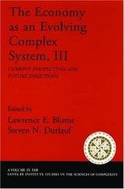 Tapa de The economy as an evolving complex system III