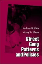 Tapa de Street gang patterns and policies