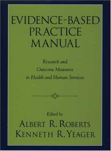 Tapa de Evidence-based practice manual