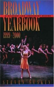 Tapa de Broadway Yearbook, 1999-2000