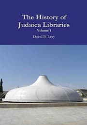 Tapa de The History of Judaica Libraries I
