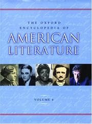 Tapa de The Oxford encyclopedia of American literature