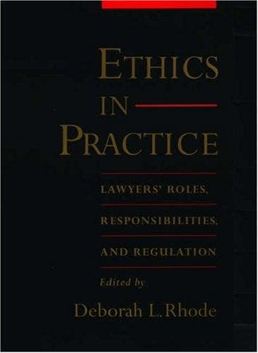 Tapa de Ethics in Practice