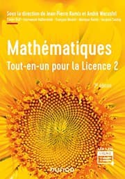 Tapa de Mathématiques - Tout-en-un pour la Licence 2 - 3e éd.