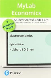 Tapa de MyLab Economics with Pearson eText -- Access Card -- for Macroeconomics