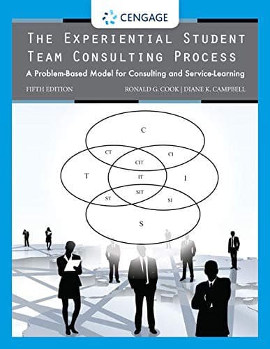 Tapa de The Experiential Student Team Consulting Process