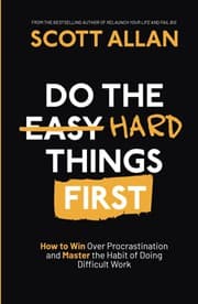 Tapa de Do the Hard Things First