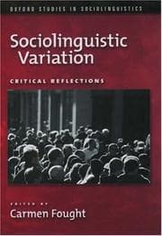 Tapa de Sociolinguistic variation
