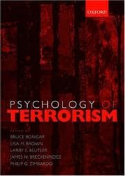Tapa de Psychology of terrorism