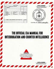 Tapa de The Official CIA Manual of Interrogation and Counterintelligence